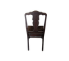 Chair with Brown Velvet Seat