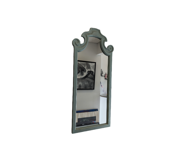 Blue Large Mirror
