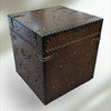 Maitland Smith Faux Leather Trunk