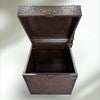 Maitland Smith Faux Leather Trunk