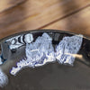 Blue Mountain Pottery Blue Ocean Swirl Ashtray