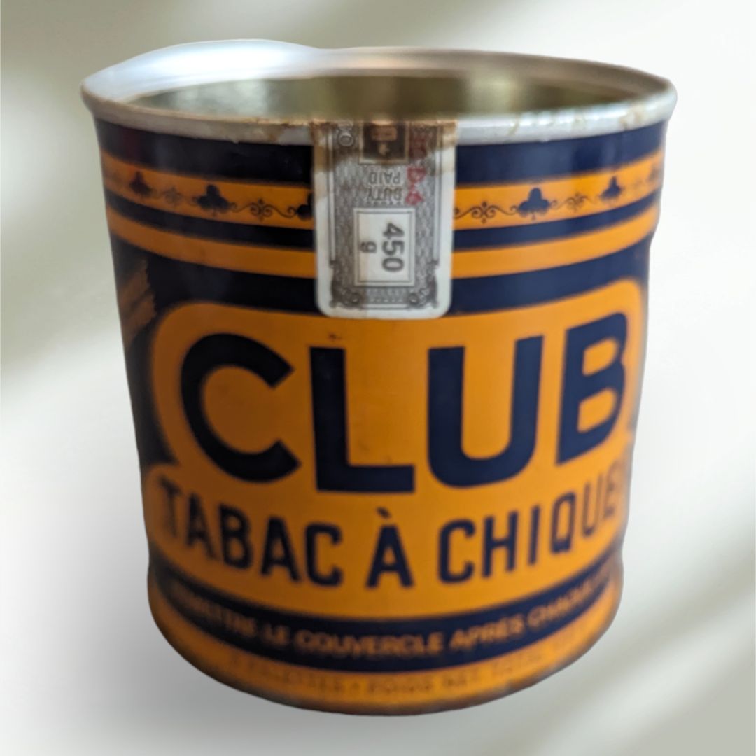 Vintage Club Tobacco Tin
