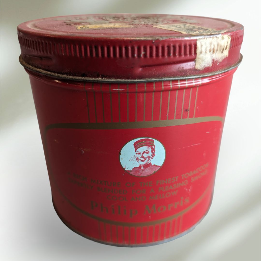 Philip Morris Pipe Tobacco Tin