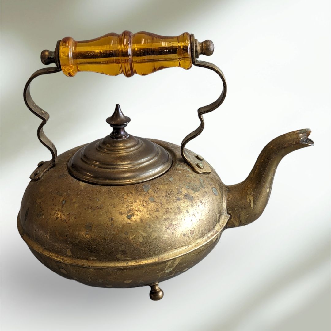 Vintage Brass Kettle