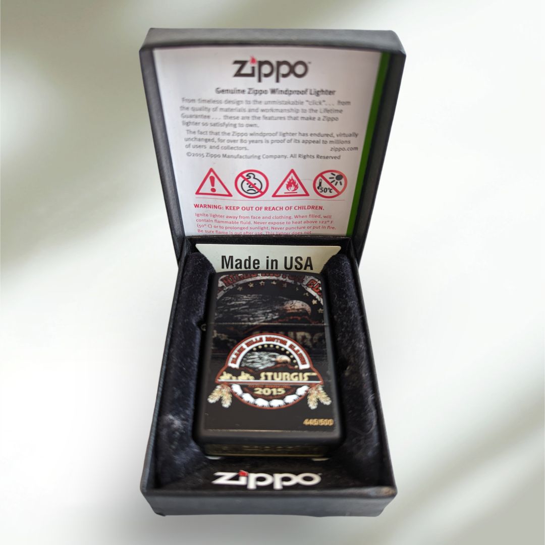 Vintage Sturgis 2015 Zippo Lighter
