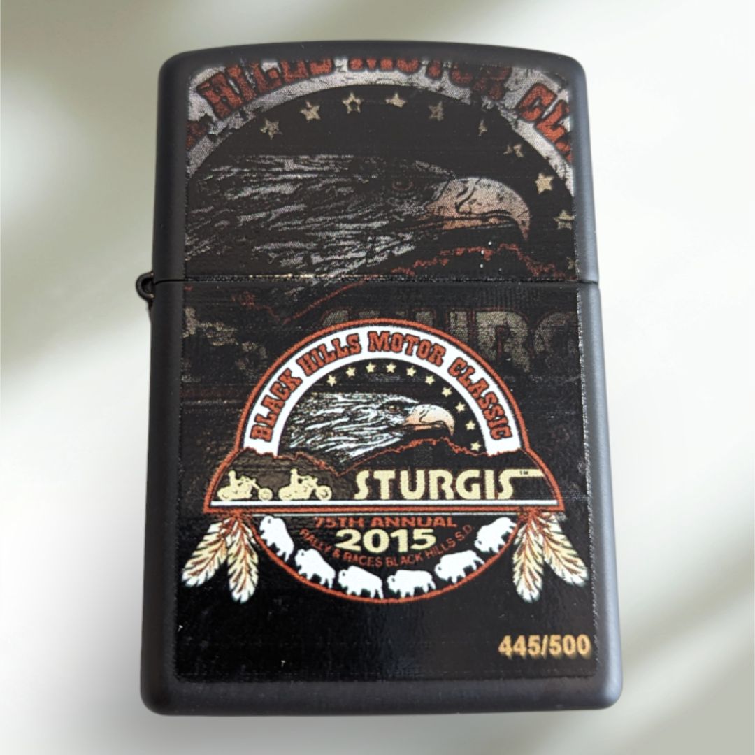 Vintage Sturgis 2015 Zippo Lighter