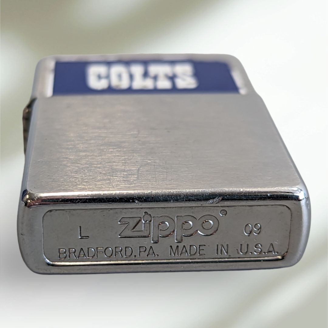 Vintage 2009 Colts Zippo