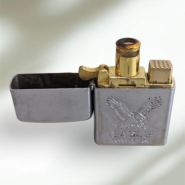 Vintage Eagle Turbo & Flame Gas Lighter