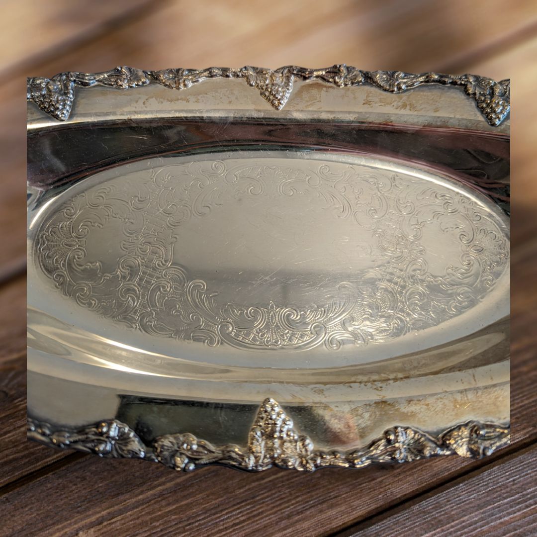 Old English E.Pon Copper Tray with Detailing
