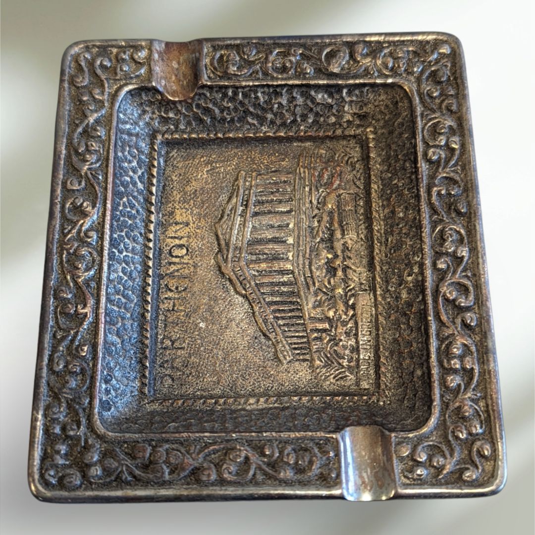 Vintage Greek Parthenon Ashtray