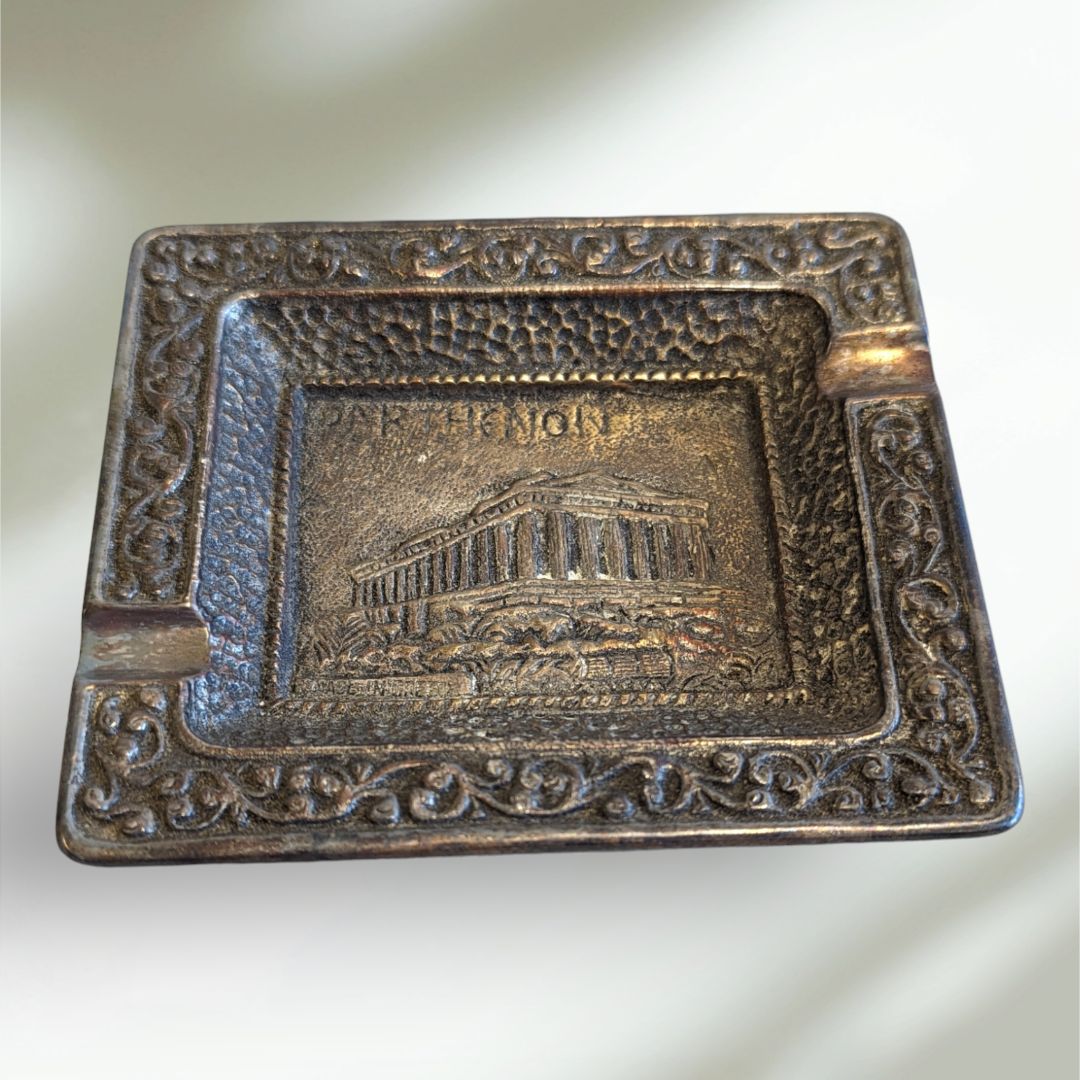 Vintage Greek Parthenon Ashtray