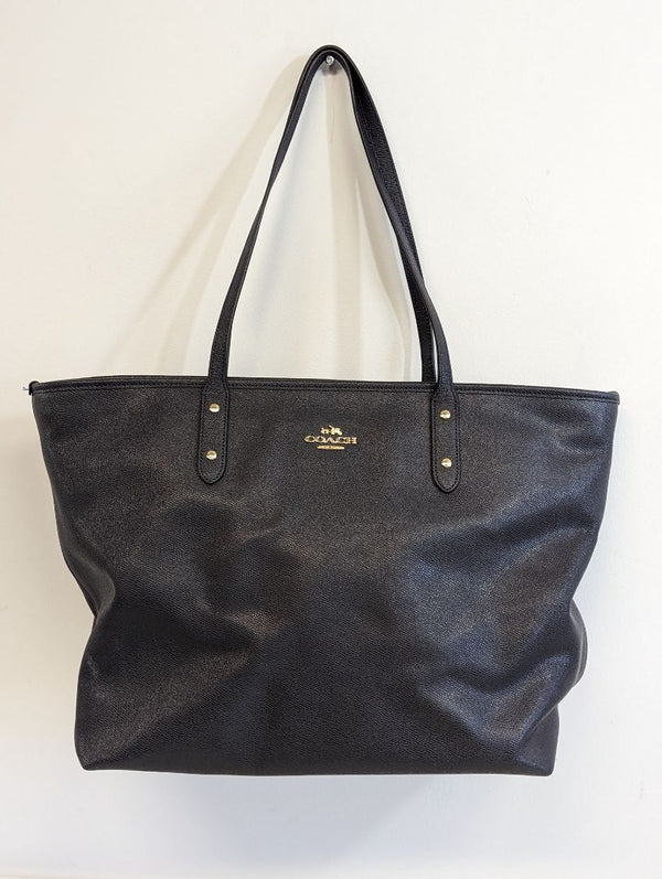 COACH Navy Blue Tote Bag