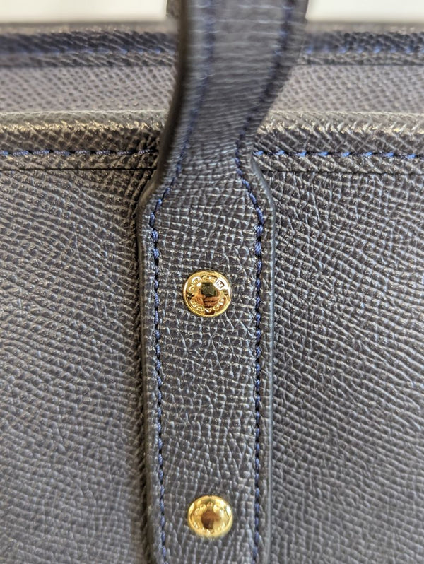 COACH Navy Blue Tote Bag