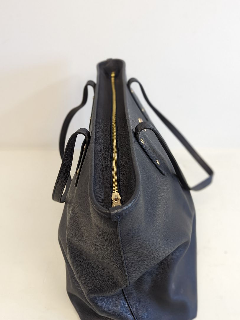 COACH Navy Blue Tote Bag