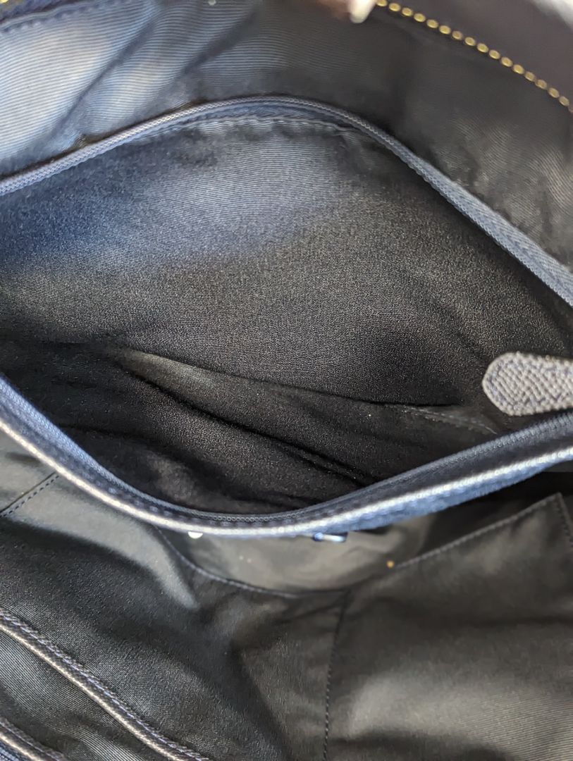 COACH Navy Blue Tote Bag