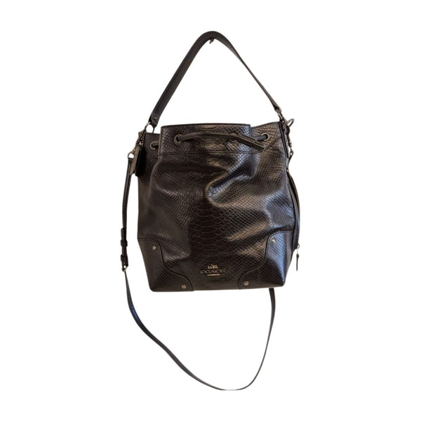 COACH Mickie Drawstring Shoulder Bag