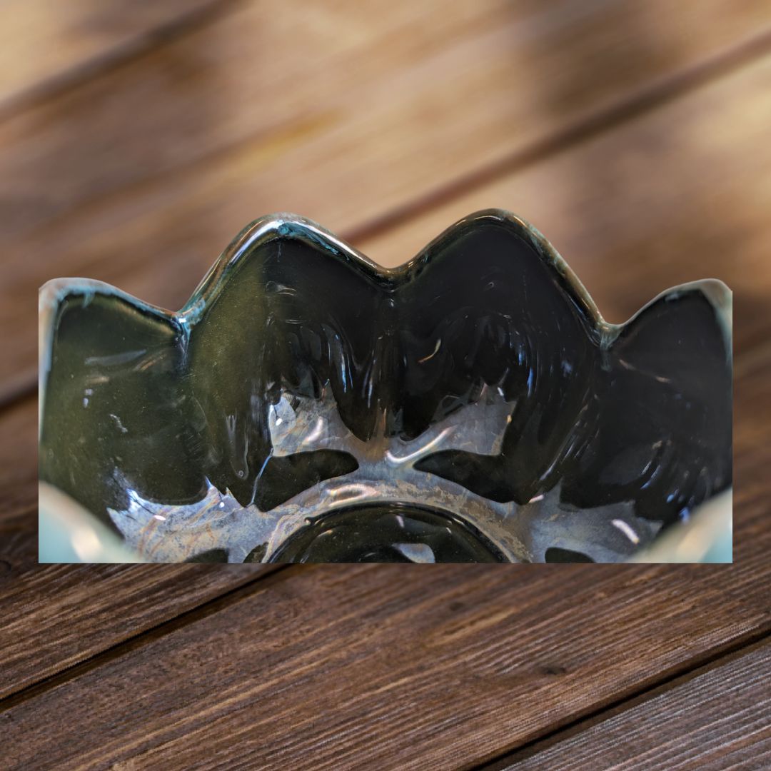 Blue Mountain Pottery - Lotus Flower Planter