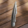 Eskimo Art Inuit Soapstone Carving Of Face - Signed QUYU