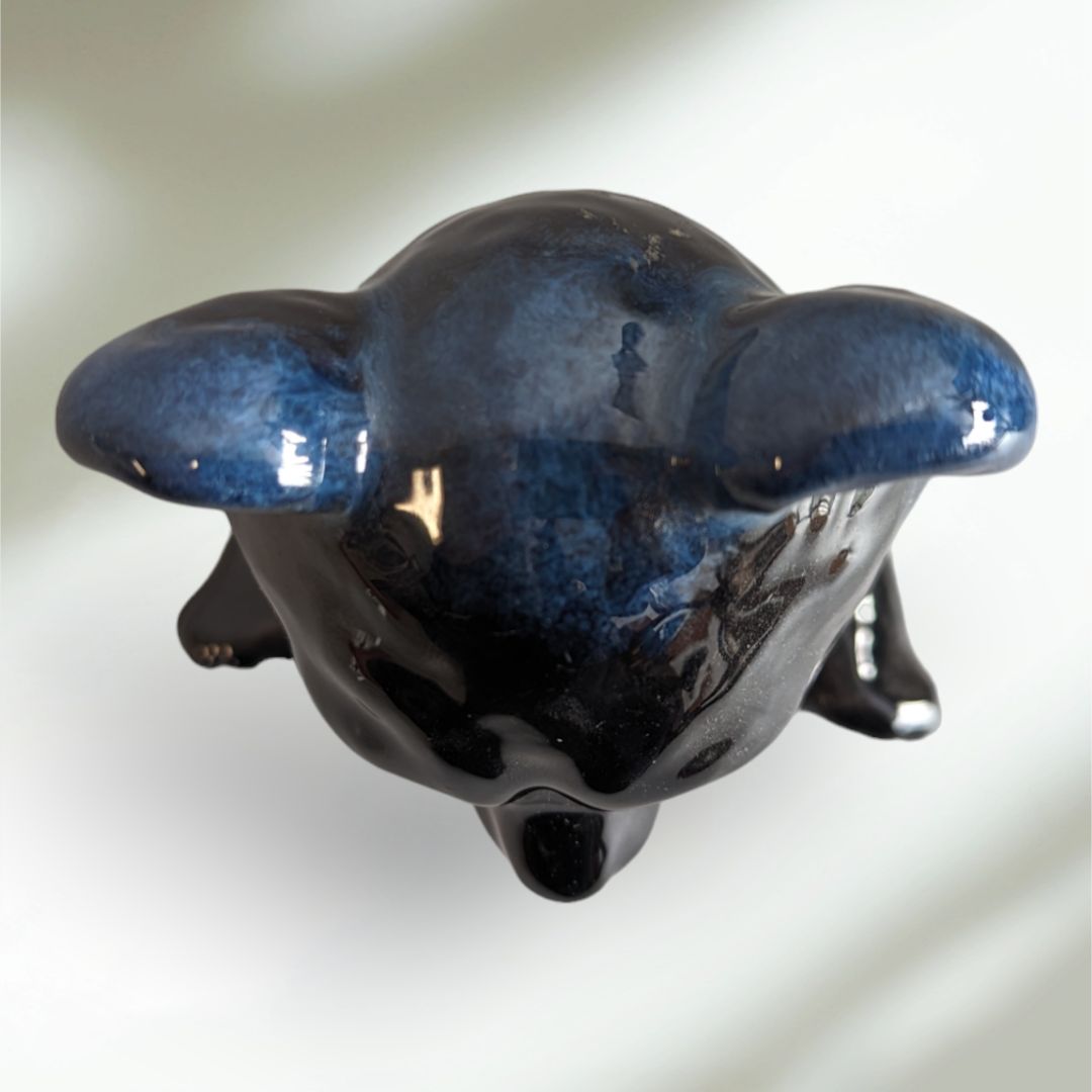 Blue Mountain Pottery - Drip Glaze Teddy Bear