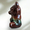 Blue Mountain Pottery - Beautiful Drip Glaze Pottery Teddy Bear