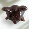 Blue Mountain Pottery - Beautiful Drip Glaze Pottery Teddy Bear