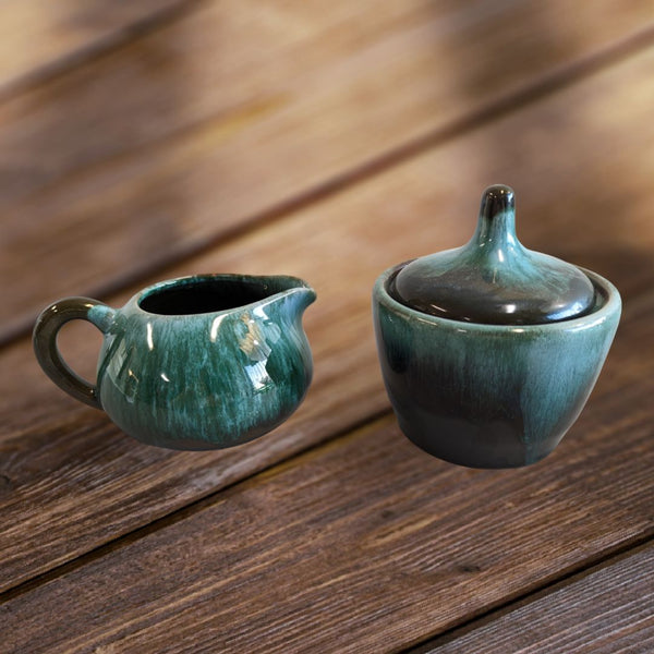 Blue Mountain Pottery - Creamer & Sugar