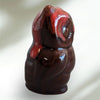 Beautiful Drip Glaze Pottery Owl