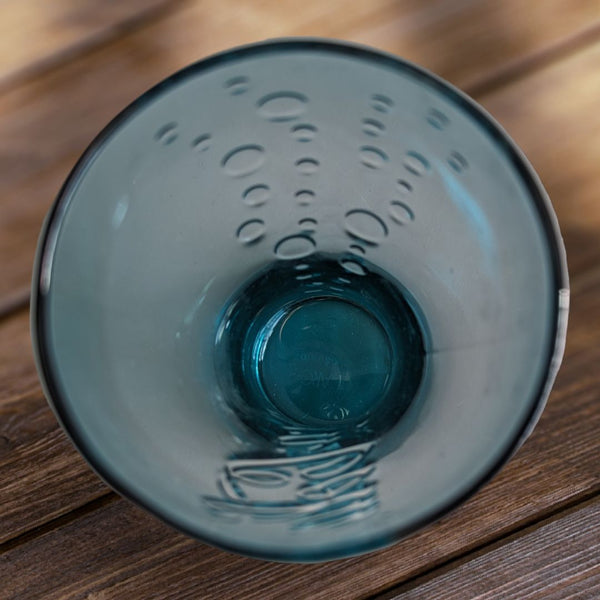 Coca Cola Blue Glass Tumbler