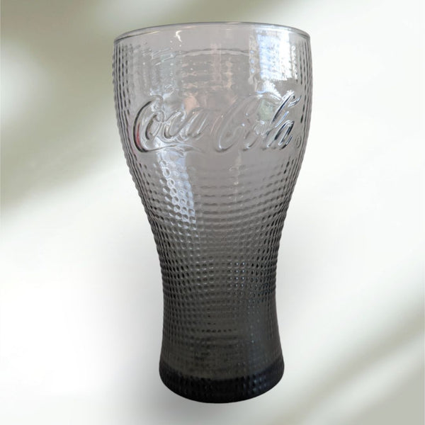 Coca Cola Grey Glass Tumbler