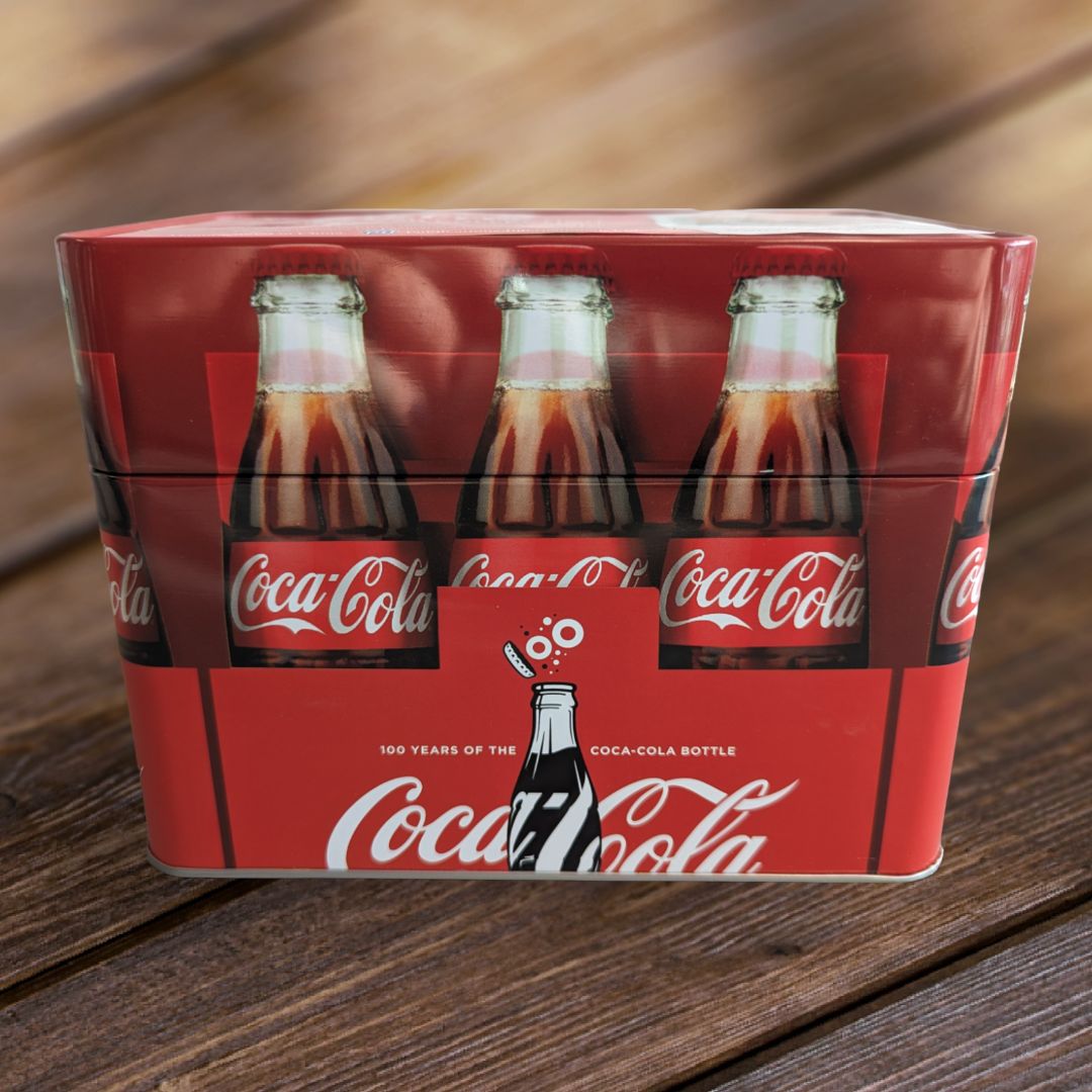 Cola Box Coca Cola Recipe Tin Box