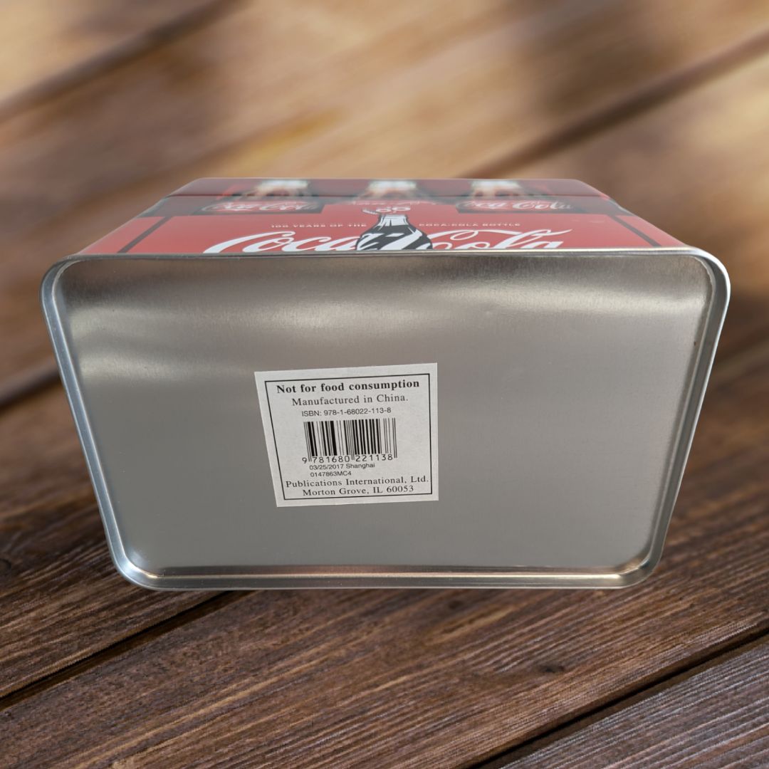 Coca Cola Recipe Tin Box