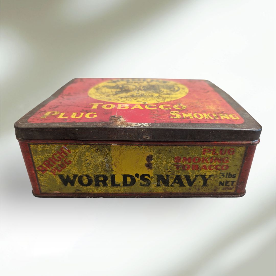 World's Navy Tobacco Tin