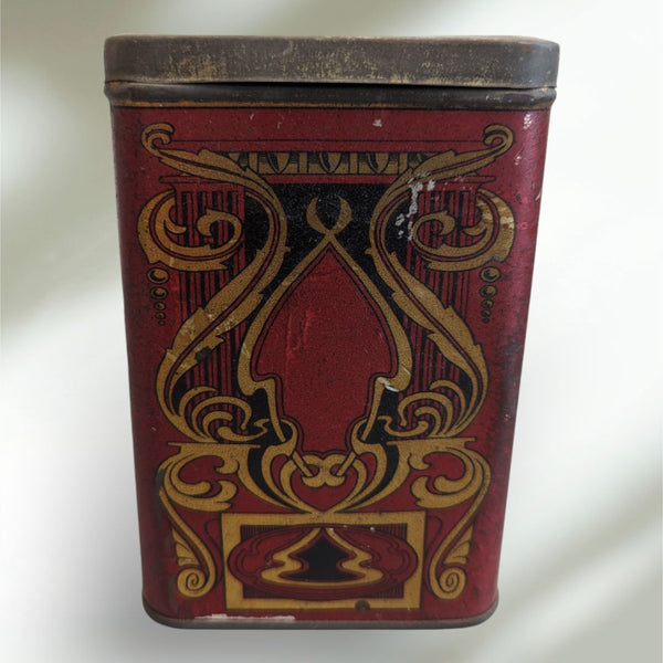 Vintage Decorative Nouveau & Scenic Early Tea Tin