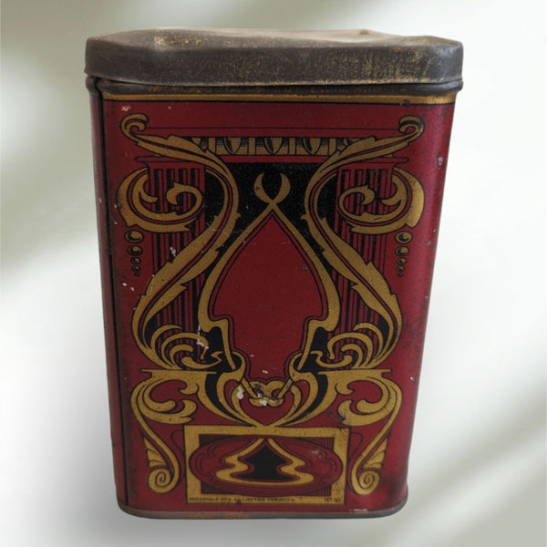 Vintage Decorative Nouveau & Scenic Early Tea Tin