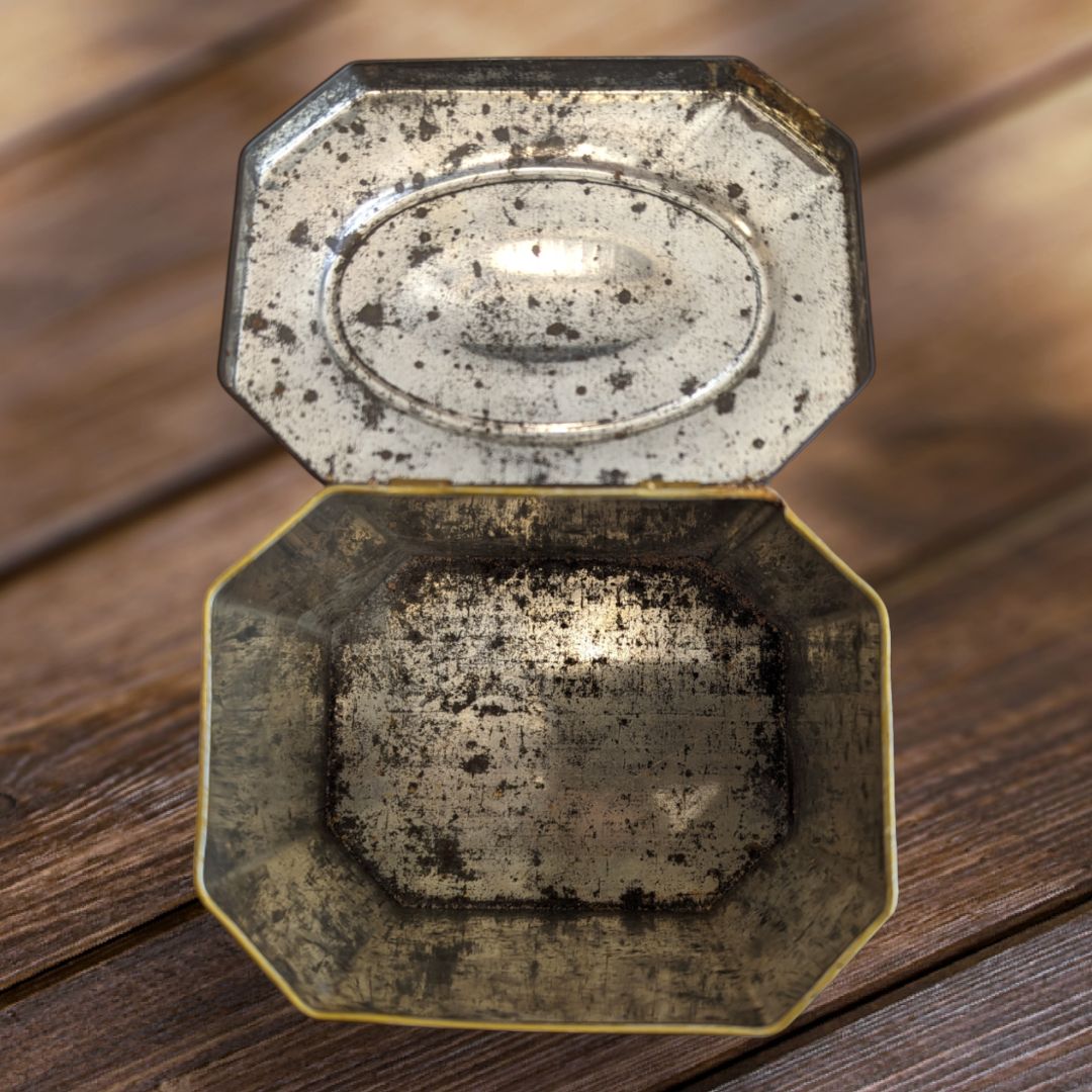 Queen Elizabeth II Coronation Tin Grey Dunn