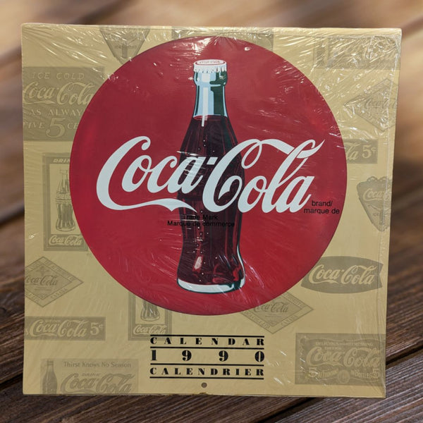 Coca Cola Calendar 1990 Sealed