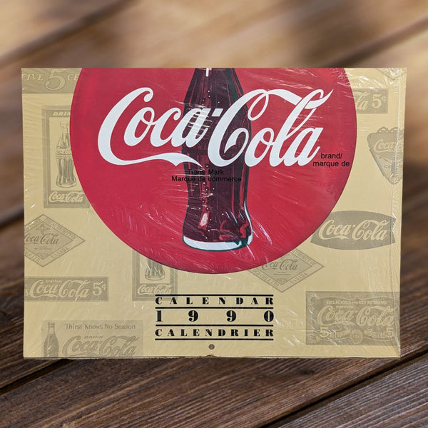 Coca Cola Calendar 1990 Sealed