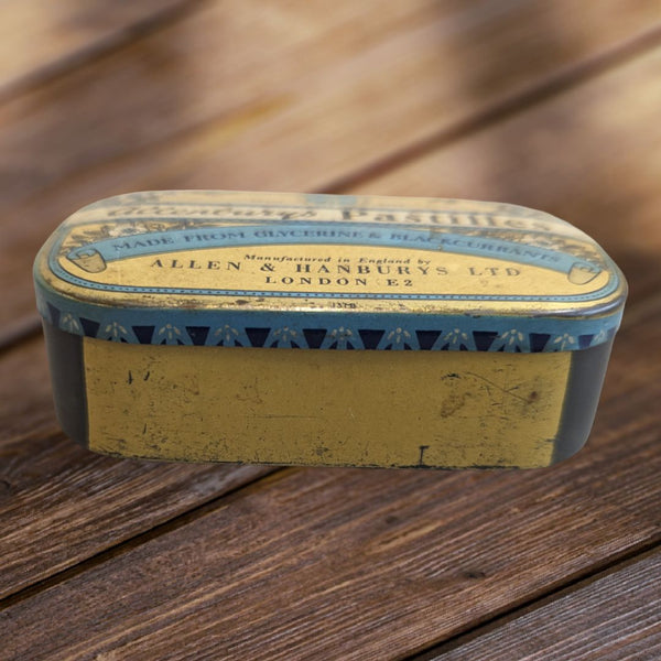 Vintage Tin Container of ALLENBURYS PASTILLES 1960s
