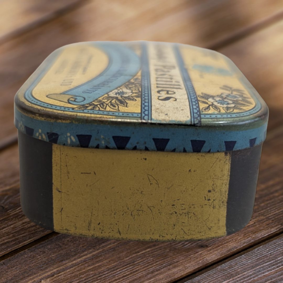 Vintage Tin Container of ALLENBURYS PASTILLES 1960s