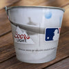 Coors Light BASEBALL Tin Ice Bucket