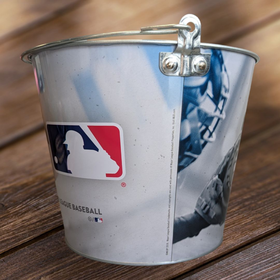 Coors Light BASEBALL Tin Ice Bucket