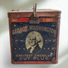 Vintage George Washington Cut Plug Tobacco Tin