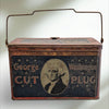 Vintage George Washington Cut Plug Tobacco Tin