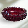 Rare Vintage Fenton Art Glass Ruby Red Ashtray