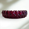 Rare Vintage Fenton Art Glass Ruby Red Ashtray