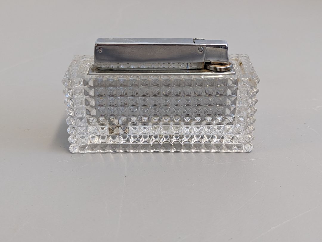 Rowenta Crystal 1980's Table Lighter