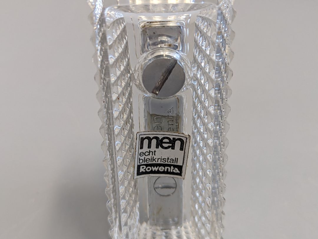 Rowenta Crystal 1980's Table Lighter