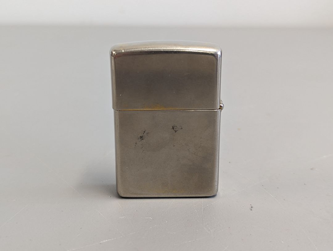 Vintage Zippo Lighter F-X  Brass Engraved