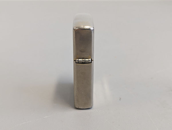 Vintage Zippo Lighter F-X  Brass Engraved