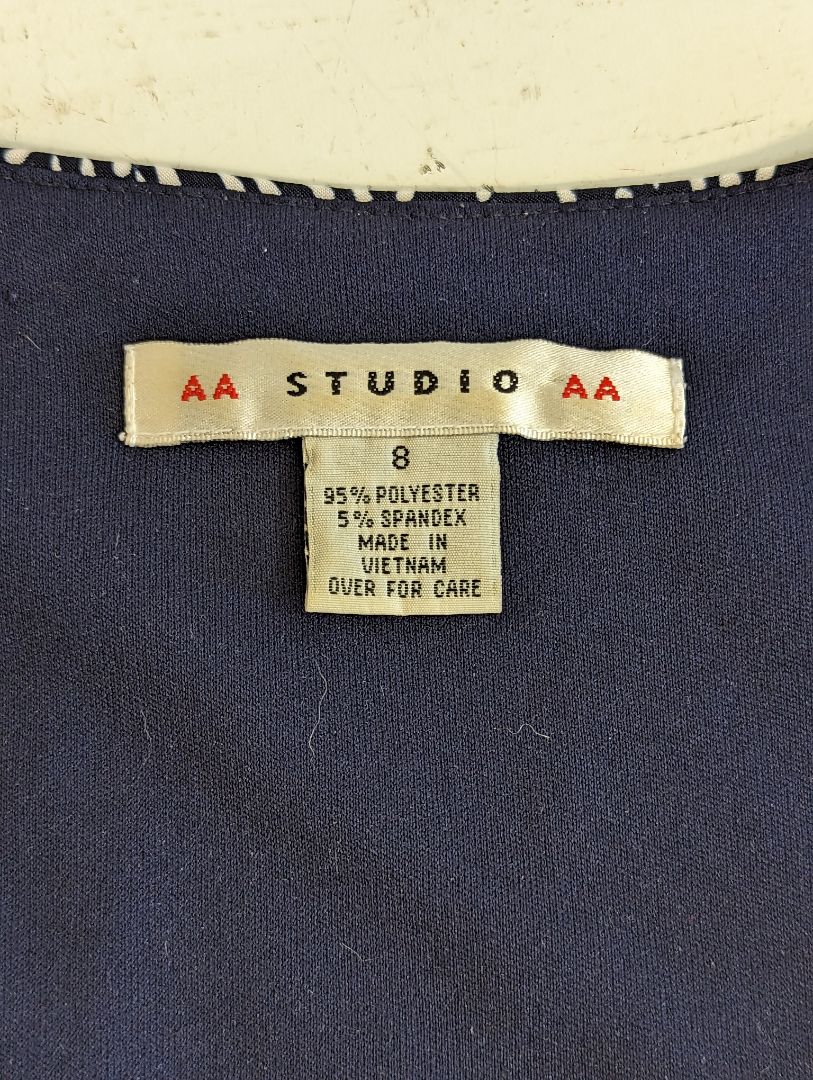 AA Studio Size 8 Tie-back Dress
